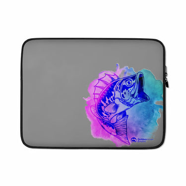 Watercolor Fishing Laptop Sleeve